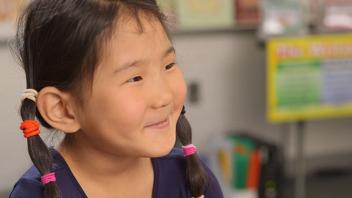 Blending Sounds in Syllables with Autumn, Kindergartner