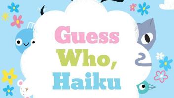 Animals peeking out from behind a cloud